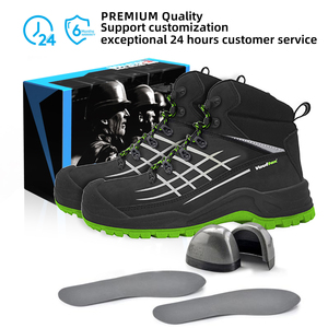Vaultex - <span class=keywords><strong>Botas</strong></span> de Seguridad Industriales Anti-aplastamiento con Suela de PU, Zapatos de Seguridad, <span class=keywords><strong>Botas</strong></span> de Trabajo, Zapatos de Seguridad - Product Image 2