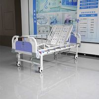 Multi-Function Manual Nursing Hospital Bed With Stryker Frame and Bed Pan Homecare Medical Bed Made From Durable Metal