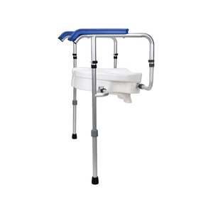 Wei Yikang Aluminum Alloy Toilet Riser With <b>Grab</b> <b>Bar</b> For Bathroom Safety Assistance KDB502F01 - Product Image 4