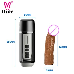 Sterke Zuigkracht 7 Vibrerende Snelheden Siliconen Thrusting Dildo Vibrator Voor Vrouwen