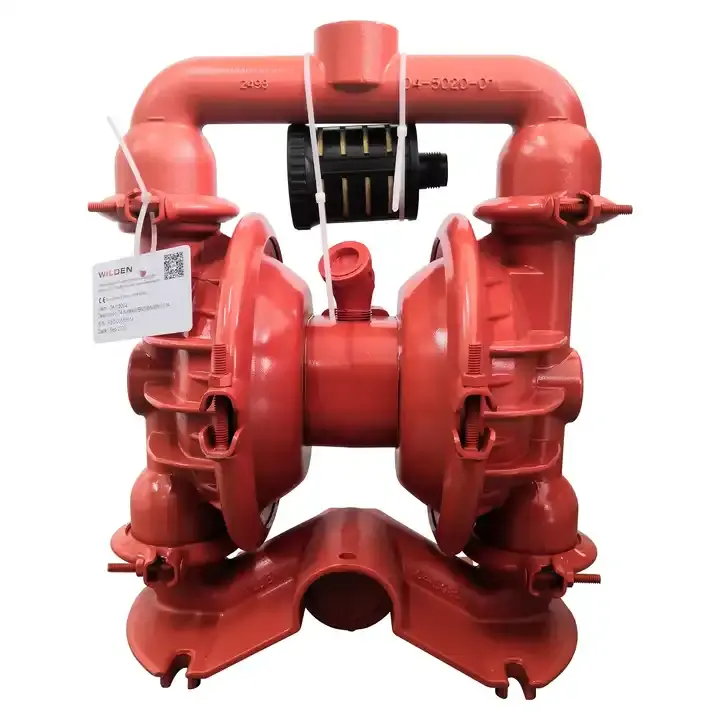 Pneumatic Diaphragm Pump T4 1.5 Inch With Buna-n Rubber Diaphragm For Pumping sea water oil chemicals