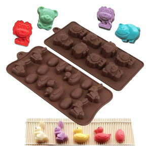 Molde de Silicona para Dulces, Divertido, Libre de BPA, Antiadherente, Fácil de Desmoldar, para Decoración de Pasteles de Chocolate, para Fiestas de Halloween y Pascua - Product Image 4