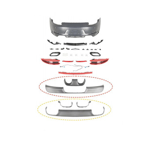Kit carrosserie avant de style OE <span class=keywords><strong>911</strong></span> 991 de qualité d'origine, diffuseur de pare-chocs, feux arrière sportifs de <span class=keywords><strong>type</strong></span> traversant à LED pour - Product Image 1