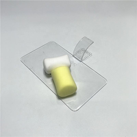 Supports à gâteaux miniatures jetables en plastique et petites assiettes à dessert personnalisables sans BPA pour l'emballage alimentaire de fête