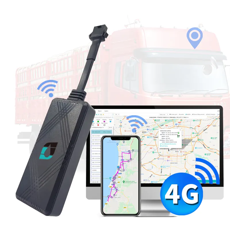 2G/4G Mini Auto Gps Track Real Time Online Remote Alarm Systemen Voertuig Motor Gps Tracker
