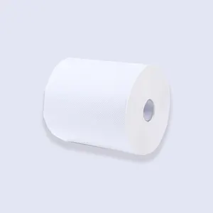 Großhandel kundenspezifisch kommerziell Jumbo Papierhandtuch Rollen 2 Ply Toilettenpapier Native Holz Pulpe Handpapier Handtuch große Rolle Papier