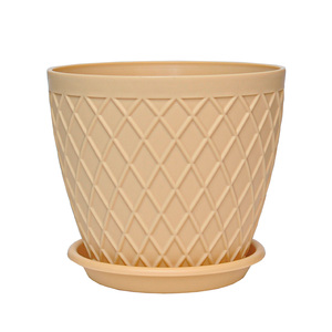 Macetas pequeñas de plástico PP policromadas para interiores y exteriores de alta calidad para apartamentos y hoteles - Product Image 2