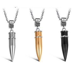 Collar de urna de joyería para cenizas con diseño de bala de ciervo, colgante de recuerdo para cenizas de humanos o mascotas, regalo de joyería conmemorativa <span class=keywords><strong>funeraria</strong></span> - Product Image 1