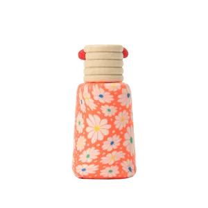 Botol parfum mobil, penyegar udara kosong dengan klip kualitas tinggi 5ml 10ml 12ml gantungan kaca warna-warni
