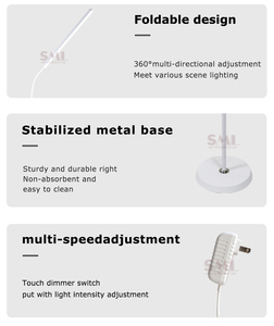SML 3 Grade Gradateur Haute Qualité Blanc Nordique LED Lampadaire Décor À La Maison Lampadaires <span class=keywords><strong>pour</strong></span> Salon Décor - Product Image 5
