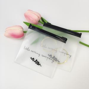 Bolsa de Plástico Esmerilada con Cierre Personalizada, Tamaño Pequeño 10*10cm, Bolsa Esmerilada <span class=keywords><strong>para</strong></span> Empaque de Joyería, Aretes y Logotipos - Product Image 6