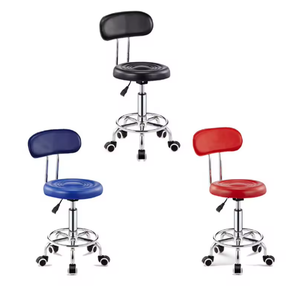 Tabouret de bar haut avec dossier coquille, tabourets d'îlot de cuisine, chaises de bar modernes, tabouret de bar pivotant réglable pour la cuisine - Product Image 6