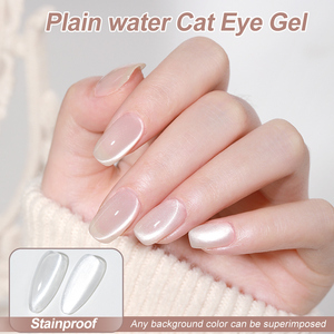 AS Ceramics Cat Esmalte de <span class=keywords><strong>uñas</strong></span> de gel magnético 15ml Blanco Agua simple Efecto de superposición de ojos de gato Brillo brillante Barniz <span class=keywords><strong>semipermanente</strong></span> - Product Image 3