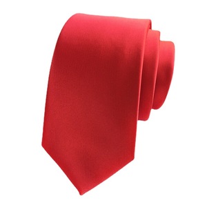 Da <span class=keywords><strong>uomo</strong></span> d'affari Casual tinta unita in poliestere cravatta 6cm di larghezza Satin sottili <span class=keywords><strong>cravatte</strong></span> semplici per feste di matrimonio - Product Image 6
