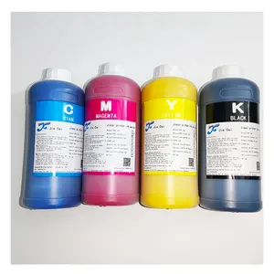 4 Kleuren Cmyk 1000cc Navulbare Inkt Eco Solvent Inkt Voor Roland Printen En Snijden Machine