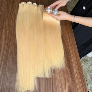 Extensiones de Cabello Humano Vietnamita, 100% Cabello Remy Virgen, Puntas Gruesas, Color Natural, para el Mercado Mayorista Global - Product Image 1