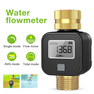 <span class=keywords><strong>Nouveau</strong></span> débitmètre d'<span class=keywords><strong>eau</strong></span> numérique à tête en cuivre arrosage de jardin extérieur et mesure d'irrigation <span class=keywords><strong>compteur</strong></span> de consommation d'<span class=keywords><strong>eau</strong></span> - Product Image 2
