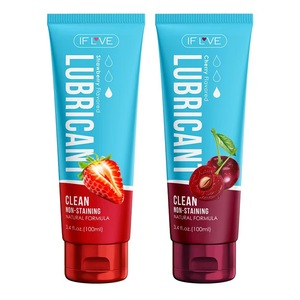 <span class=keywords><strong>Lubrifiant</strong></span> féminin à base d'eau aromatisé aux fruits frais, 100 ml, avec logo imprimé en sérigraphie, OEM - Product Image 1