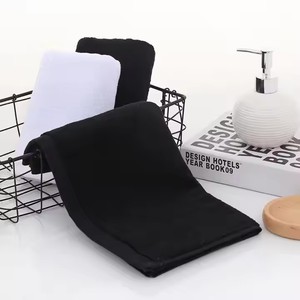 <span class=keywords><strong>Serviette</strong></span> de séchage de <span class=keywords><strong>cheveux</strong></span> épaissie en coton biologique 100% en gros d'usine <span class=keywords><strong>Serviette</strong></span> de spa de salon de luxe avec logo personnalisé pour salons de beauté - Product Image 2