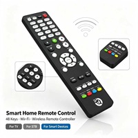 Control Remoto Inteligente Wi-Fi de 48 Teclas, OEM ODM, Personalizado, Compatible con Diseño y Desarrollo Independientes