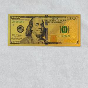 Banconote USA in Foglia d'Oro - Set Completo di 7 Denominazioni, Banconote Commemorative da Collezione per Regali ed Esposizione - Product Image 6