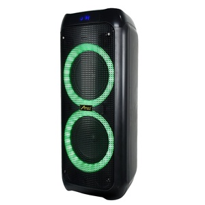 Ventas directas de fábrica Party Box Double 8 Inch Woofers Karaoke Dj Speaker - Product Image 1