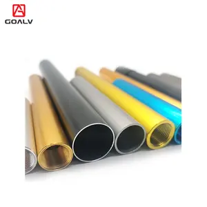 Tubes et tuyaux en aluminium anodisés de haute qualité dessinés avec précision 40Mm 2024 T4 Couleur des tubes en aluminium
