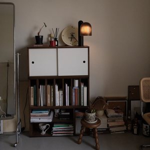 Atotalof – lampe de Table minimaliste de style nordique, E27 LED, 220V, commande par interrupteur, pour chambre à coucher, salon, bureau - Product Image 4
