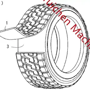 Gomma del battistrada Pre-polimerizzata per pneumatici TBB TBR per materiali di ricostruzione dei pneumatici