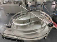 HoneMix Machine automatique de remplissage et de capsulage de crème à plateau tournant Machine de remplissage de pâte visqueuse Crème Équipement de remplissage cosmétique