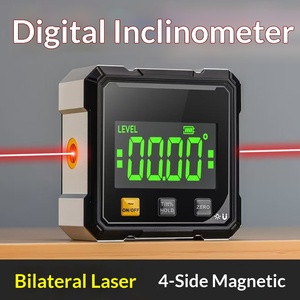 Niveau <span class=keywords><strong>laser</strong></span> numérique haute précision avec jauge de niveau, alimenté par USB, pour mesurer les angles horizontaux, les inclinaisons et les pentes - Product Image 4