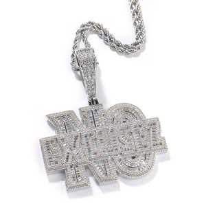 Collana con Ciondolo Personalizzato con Nome in Stile Hip Hop per Uomo - Product Image 6