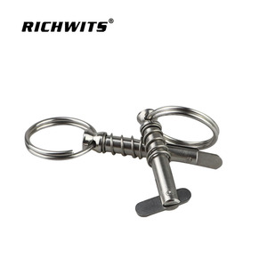 Accessoires de quincaillerie marine en acier inoxydable 316, nouveaux goupilles de sécurité, goupilles de sécurité à verrouillage automatique, ressorts à anneau de traction, goupilles de traction - Product Image 3