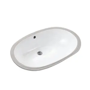 Große Größe Oval unter montiertem Waschbecken/Porzellan unter Theken becken/kleines Waschbecken