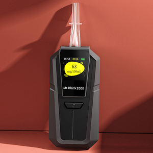 2025 Alemanha Álcool Bafômetro Alcohol Tester Alcohole Breath Tester Digital Bafômetro Branco Vermelho Amarelo EUA - Product Image 2