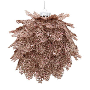 Arbre de Noël en mousse personnalisé de haute qualité ornements suspendus décoration festive en forme de fleur pour les fêtes bricolage ornement de noël - Product Image 2