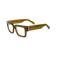 Monture optique en acétate de conception italienne monture carrée classique lunettes de luxe en acétate épais