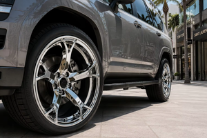Rines de Aleación de Aluminio Cóncavos de 5 Radios en Forma de Y, Forjados, con Acabado Cromado, 19x8.5 20x10 21x10.5, 20mm/25mm, para GT Camaro SS G37 Q50 350z - Product Image 5