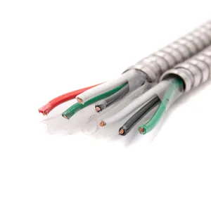 AC90 ACWU90 TECK90 BX UL1569 certificación MC cables blindados 600V Construcción de cable de entierro subterráneo