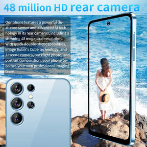 Teléfono móvil Android 13,0 con pantalla grande, 16GB + 1TB, compatible con tarjeta SIM dual + tarjeta TF, teléfono inteligente S23 <span class=keywords><strong>Ultra</strong></span> de 7,3 pulgadas, <span class=keywords><strong>5G</strong></span> - Product Image 2