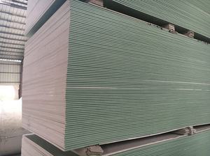 12mmモダン耐火防水石膏ボード石膏ボードドライウォールパネル天井用 - Product Image 2