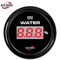 52mm Boat Car Auto Water Tank Level Gauge Meter With Backlight 9-32V