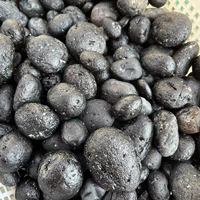 Spécimen minéraux météorite noir naturel 1 pièce, météorite tetite Reiki, pierre de cristal de guérison, décoration artisanale de la maison