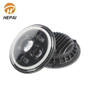 Nuevo Faro LED <span class=keywords><strong>Redondo</strong></span> de 7 Pulgadas y 40w para Automóvil, Diseño Moderno y Brillante, Luz Alta y Baja, Accesorios para Automóvil, Faro LED de Alta Potencia para Automóvil - Product Image 3
