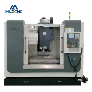 Fresadora cnc de alta velocidad vmc850, centro de mecanizado 3 4 5 ejes, procesamiento de metal fanuc siemens gsk knd, sistema de control