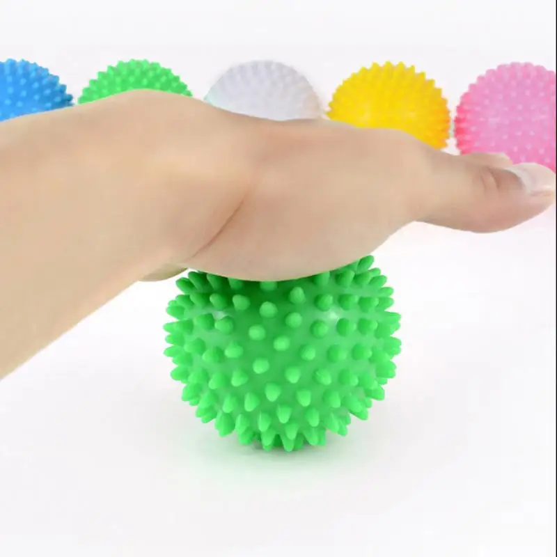 Plantar Hedgehog Muscle Acupoint Relaxation Fascia Fitness Training Grip Yoga Massage Spiky Spike Small Ball Training Products