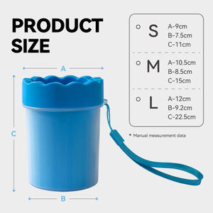 อุปกรณ์ทำความสะอาดอุ้งเท้าสัตว์เลี้ยงแบบซิลิโคนนุ่ม  ถ้วยล้างอุ้งเท้าสุนัขและแมว  แบบชาร์จไฟได้ - Product Image 5