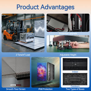 Interaktive Spiele Radars ensor Video-<span class=keywords><strong>LED</strong></span>-Bildschirm P3.91 DJ-Bühne für Nachtclub-Tanzfläche - Product Image 5
