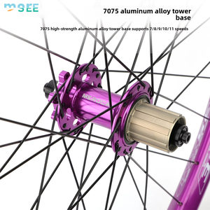 Jeu de roues VTT tout-terrain SeeMore OEM 120 Clicks pour Dirt Jump, avec système de fixation rapide/<span class=keywords><strong>axe</strong></span> <span class=keywords><strong>traversant</strong></span> - Product Image 2