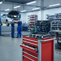Ensemble d'outils à main pour la réparation aérospatiale et automobile |   Étui de rangement rigide, kit d'outils multifonctions intégré, robuste, vente en gros OEM